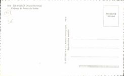 POSTAL MODERNA castillo de Eze de príncipe de Suede