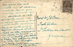 VINTAGE POSTCARD Beaulieu Points Formica