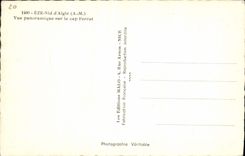 Opinión panorámica de la aguilera de Eze de la POSTAL de la VENDIMIA