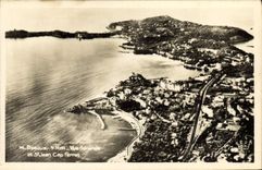 CPA Beaulieu Sur Mer Vue Generale et St Jean Cap Ferrat