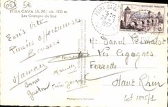 MODERN CARD Peira Undermined the Barns of the Lake