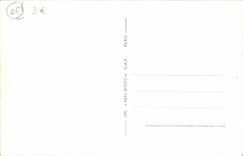 VINTAGE POSTCARD Peira Undermined Bell-tower of the church and the alpine range