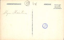 VINTAGE POSTCARD Luceram the Laces of the Road of Peira Undermined