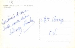 VINTAGE POSTCARD Peira Undermined the alcets