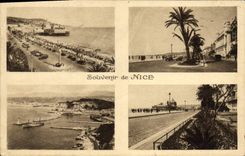 CPA Souvenir de Nice