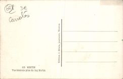 CPA Menton Vue Generale Prise du Cap Martin