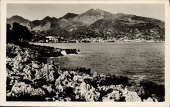 CPA Menton Vue Generale Prise du Cap Martin
