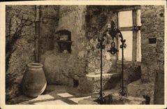 CPA Roquebrune Interieur de la Tour du Fort