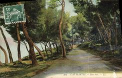 CPA Cap martin sous Bois 