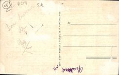 CPA Menton Cap Martin Porte romaine