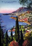 CPA La Principaute de Monaco Vue De Roquebrune