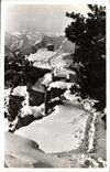 VINTAGE POSTCARD Peira Undermined Landscape of Winter