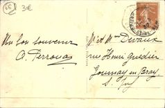 VINTAGE POSTCARD Peira Undermined Estival Station and of Winter sports