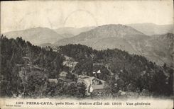CPA Peira Cava Vue generale