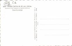 CPM Peira Cava Sous la neige