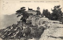 CPA Peira Cava Alpes Maritimes La Roche Plate