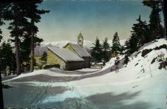 VINTAGE POSTCARD Peira Undermined the vault and the Alps