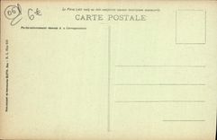 VINTAGE POSTCARD Peira Undermined Laces Road of Excursion around Nice