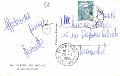 MODERN CARD Turini the Summit of the Devil