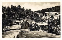 CPA Peira Cava Sous la Neige