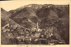 CPA Luceram Vue Generale excursion Intervallee