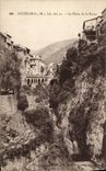 VINTAGE POSTCARD Luceram the Ravine of Morga