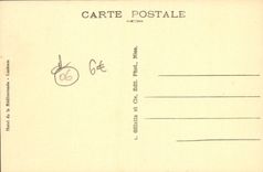 VINTAGE POSTCARD Luceram Street of the Tower Excursions around Nice