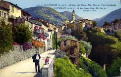 CPA Luceram Vue Generale 