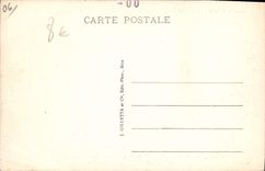 VINTAGE POSTCARD Luceram View Summit of Braus and collar of the Abbot Surroundings of Nice