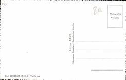 POSTAL MODERNA mujer mayor de Luceram