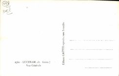 CPA Luceram Vue Generale 