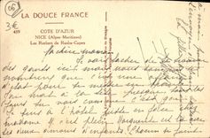 Rocas de la POSTAL de la VENDIMIA Niza de Rauba Capeu