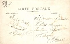 VINTAGE POSTCARD Nice Walk of the Castle an Alley of Pines