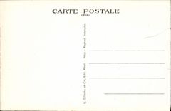 VINTAGE POSTCARD Nice the Gardens Albert 1st and the Casino