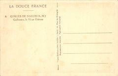 CPA Gorges De Daluis Guillaumes Le vieux chateau