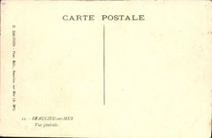 VINTAGE POSTCARD Beaulieu On Sea