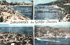 CPM Souvenir du Golfe Juan