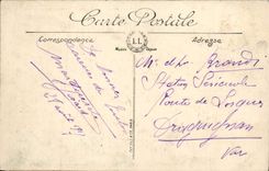 VINTAGE POSTCARD Brown Cape Rocks of Marguerite Saint