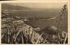 CPA Le Cap Martin vu du Rond Point de la Turbie