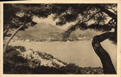 CPA Menton Cap Martin Vue generale sur Menton