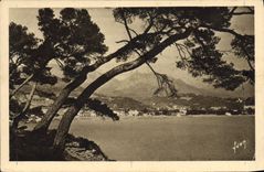 CPA Menton Cap Martin Matinee de printemps au Cap Martin