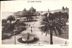 CPA Nice Jardin Albert 1er