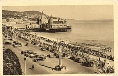 CPA Nice Vue sur la promenade
