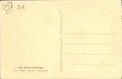 CPA Nice Vue sur la promenade