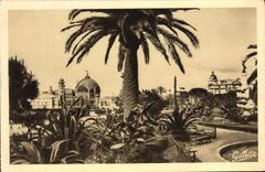 CPA Nice Un Coin des Jardins