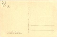 CPA Nice Un Coin des Jardins