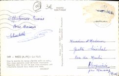 MODERN CARD Nice the Night Boat