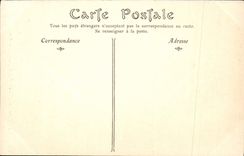 La POSTAL de la VENDIMIA Niza vista del montaje del boro inscribe los pinos