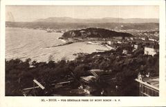 CPA Nice Vue Generale Prise Du Mont Boron