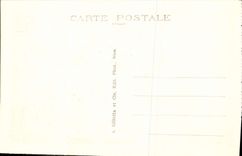 De la VENDIMIA de la POSTAL Niza de la iglesia arco del d de Jeanne Sainte el pórtico principal